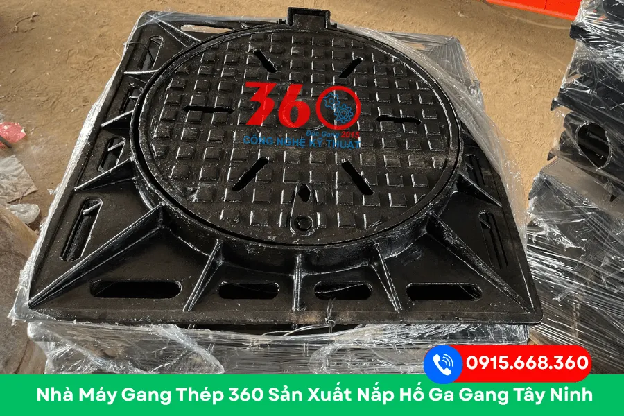 Nắp hố ga gang Tây Ninh