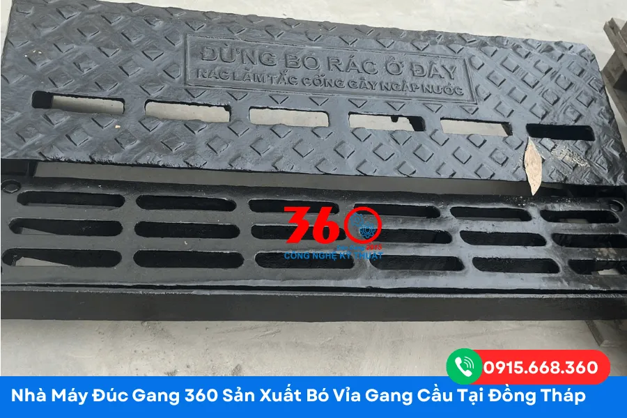 Bó vỉa gang cầu tại Đồng Tháp