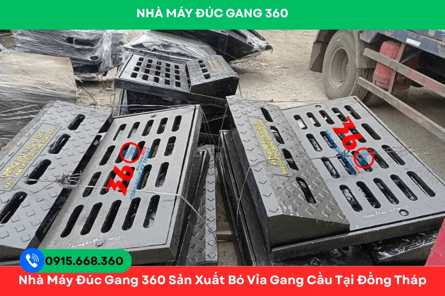 Bó vỉa gang cầu tại Đồng Tháp