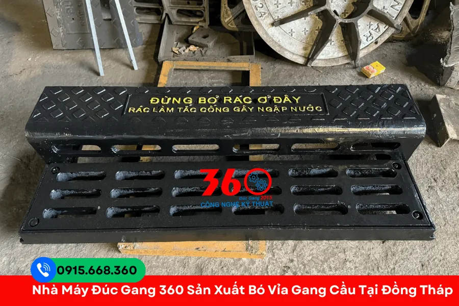 Nhà máy sản xuất bó vỉa gang cầu tại Đồng Tháp
