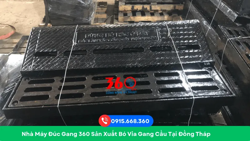 Bó vỉa gang cầu tại Đồng Tháp
