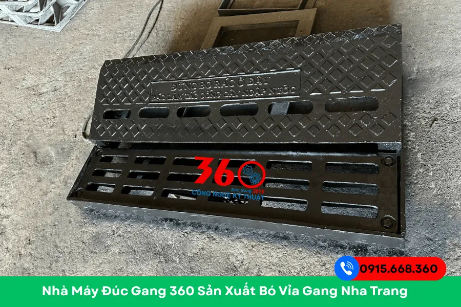 Bó vỉa gang Nha Trang