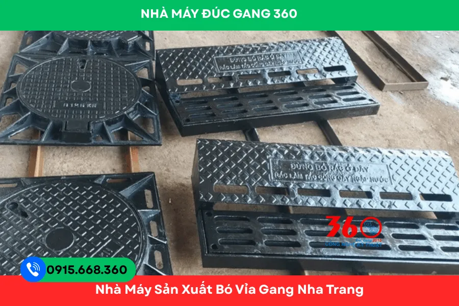 Bó vỉa gang Nha Trang