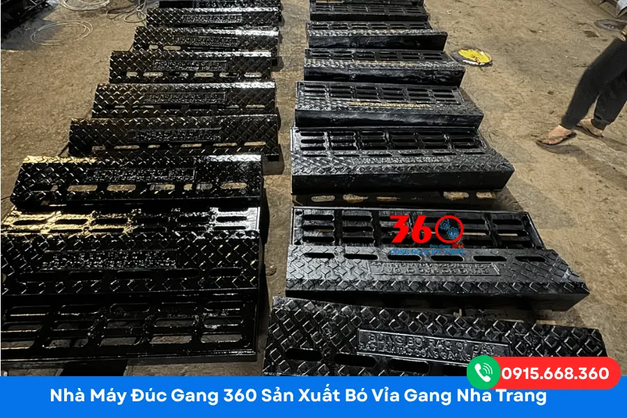 Bó vỉa gang Nha Trang