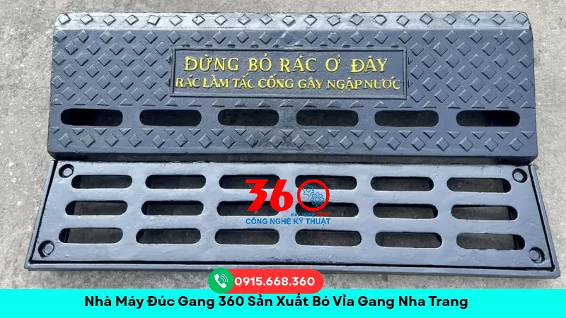 Nhà máy sản xuất bó vỉa gang Nha Trang