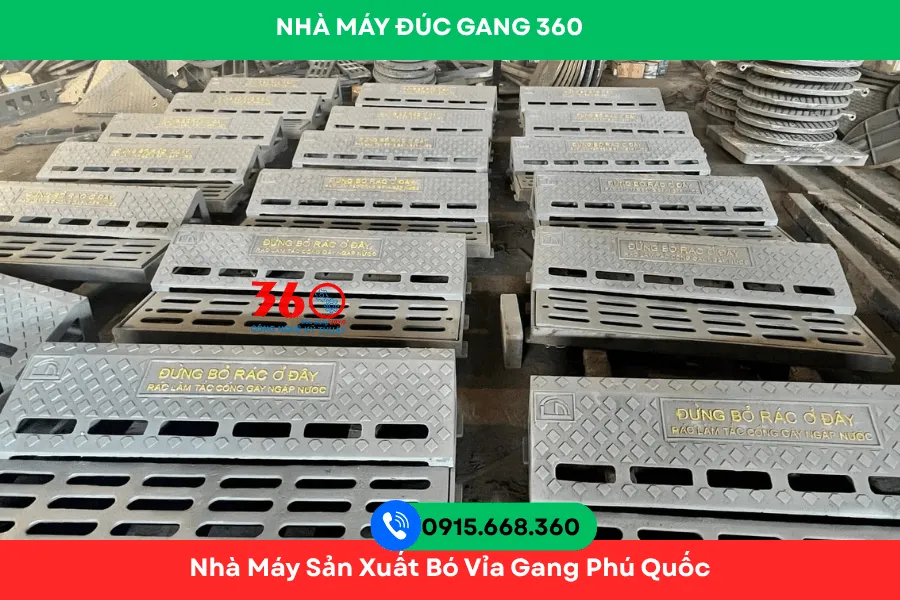 Bó vỉa gang Phú Quốc
