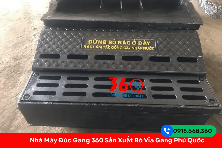 Nhà máy sản xuất bó vỉa gang Phú Quốc