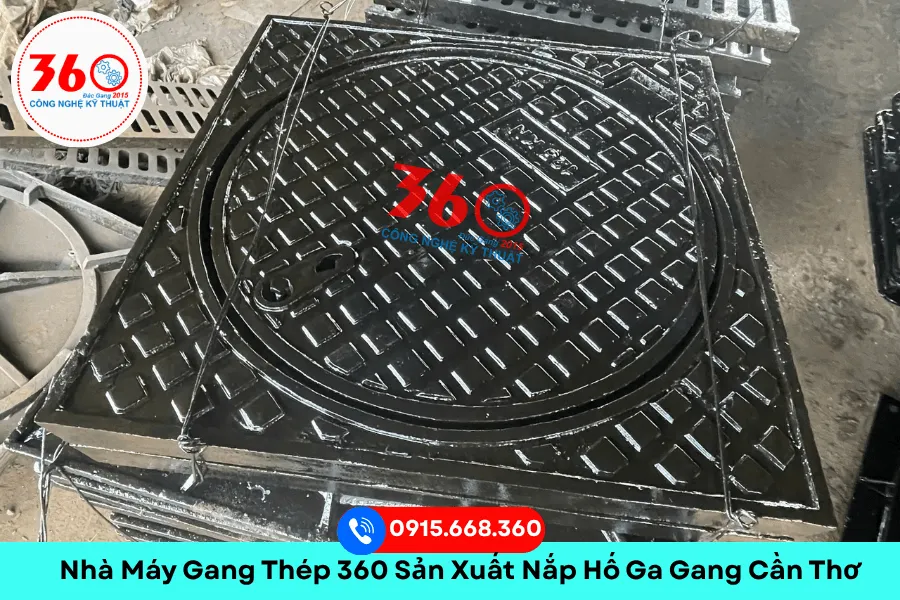 Nhà máy sản xuất nắp hố ga gang Cần Thơ