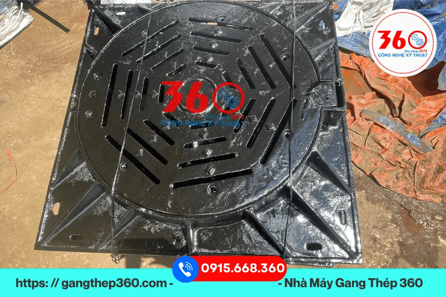 Nhà máy sản xuất nắp hố ga gang Đồng Nai