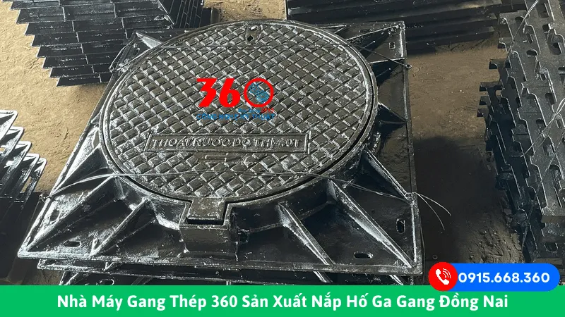 Nhà máy sản xuất nắp hố ga gang Đồng Nai