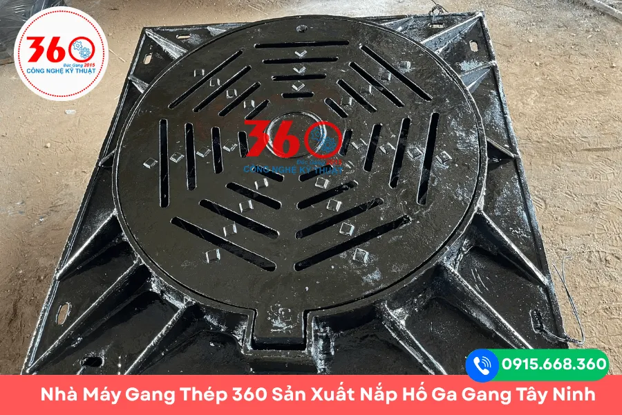 Nhà máy sản xuất nắp hố ga gang Tây Ninh