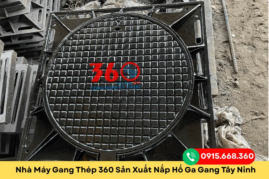 Nhà máy sản xuất nắp hố ga gang Tây Ninh