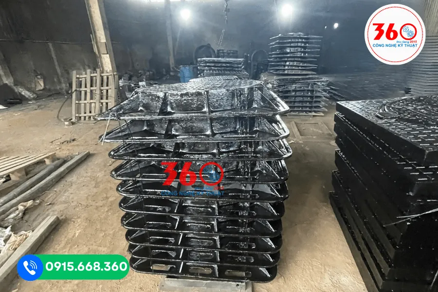 Nhà máy sản xuất nắp hố ga gang Vũng Tàu