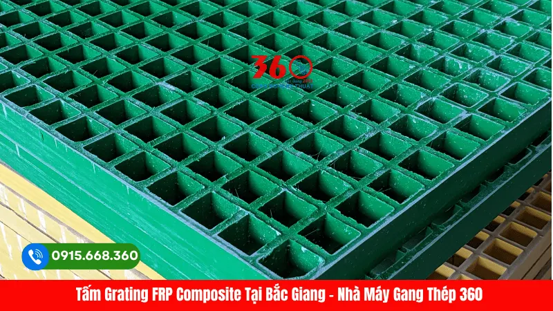 Tấm grating frp composite tại Bắc Giang