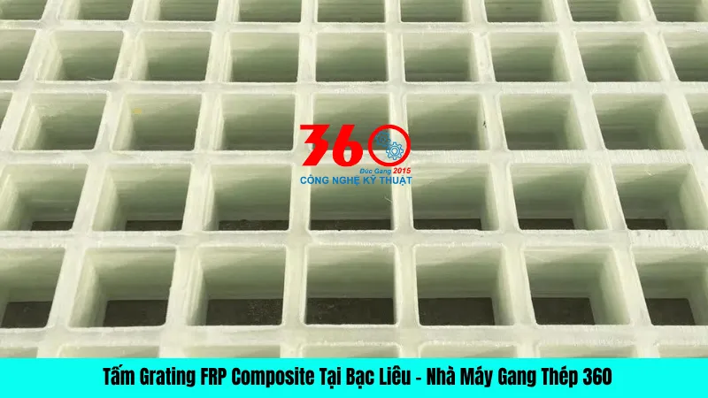 Tấm grating frp composite tại Bạc Liêu