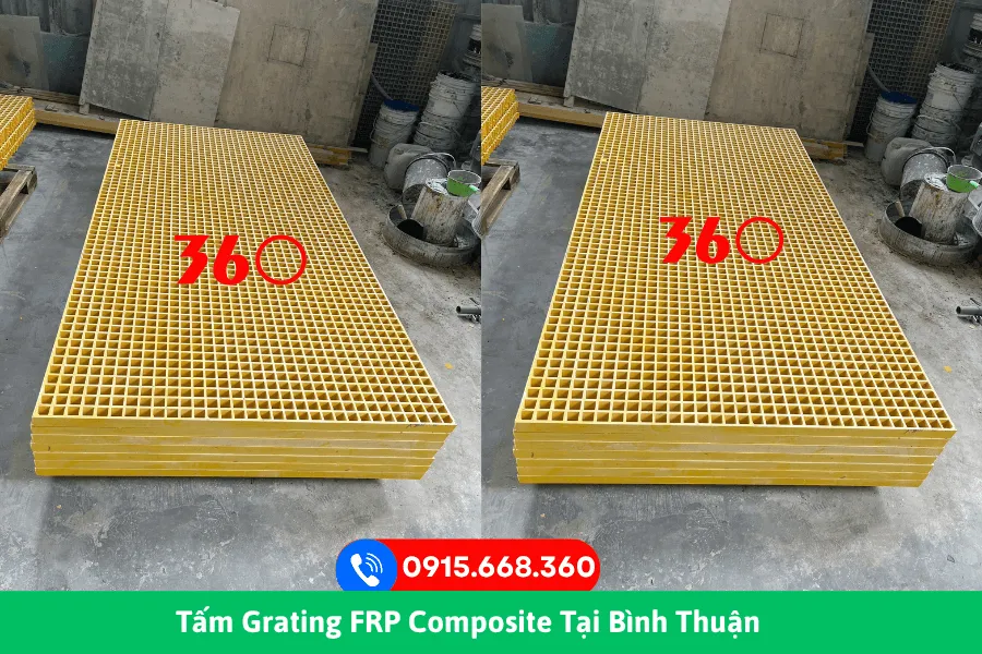 Tấm grating frp composite tại Bình Thuận