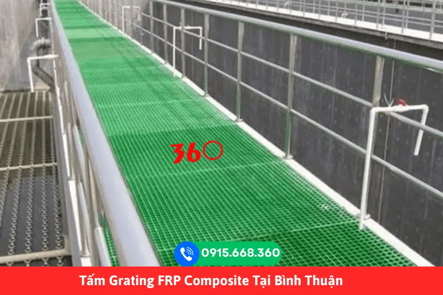 Tấm grating frp composite tại Bình Thuận