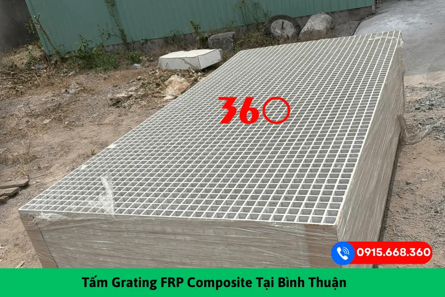 Tấm grating frp composite tại Bình Thuận