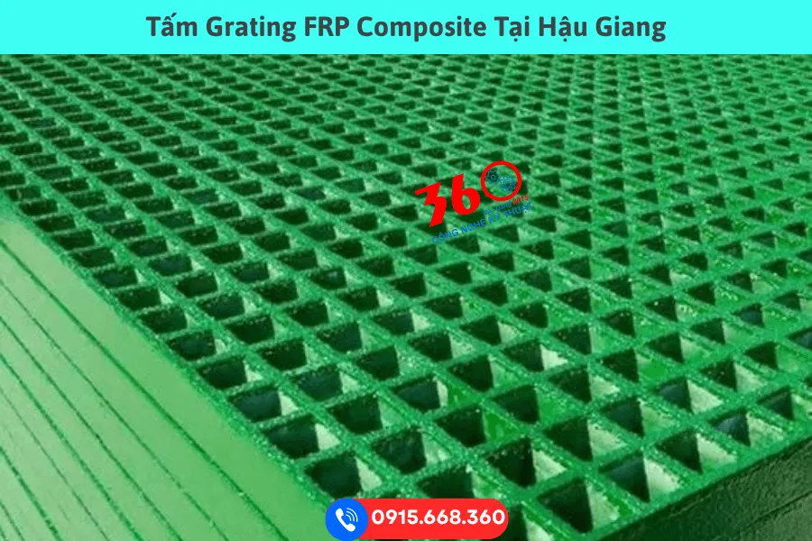Tấm grating frp composite tại Hậu Giang