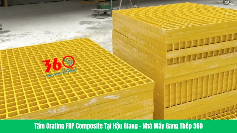 Tấm grating frp composite tại Hậu Giang