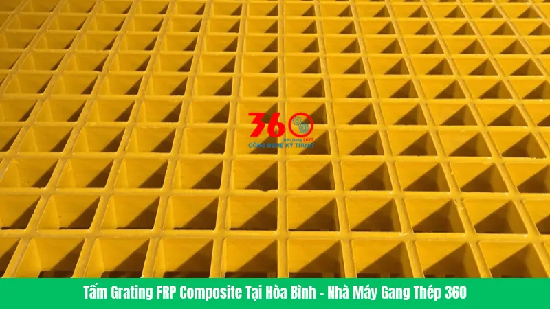 Tấm grating frp composite tại Hòa Bình