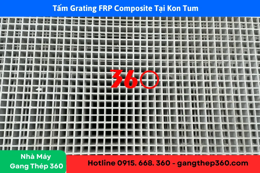 Tấm grating frp composite tại Kon Tum