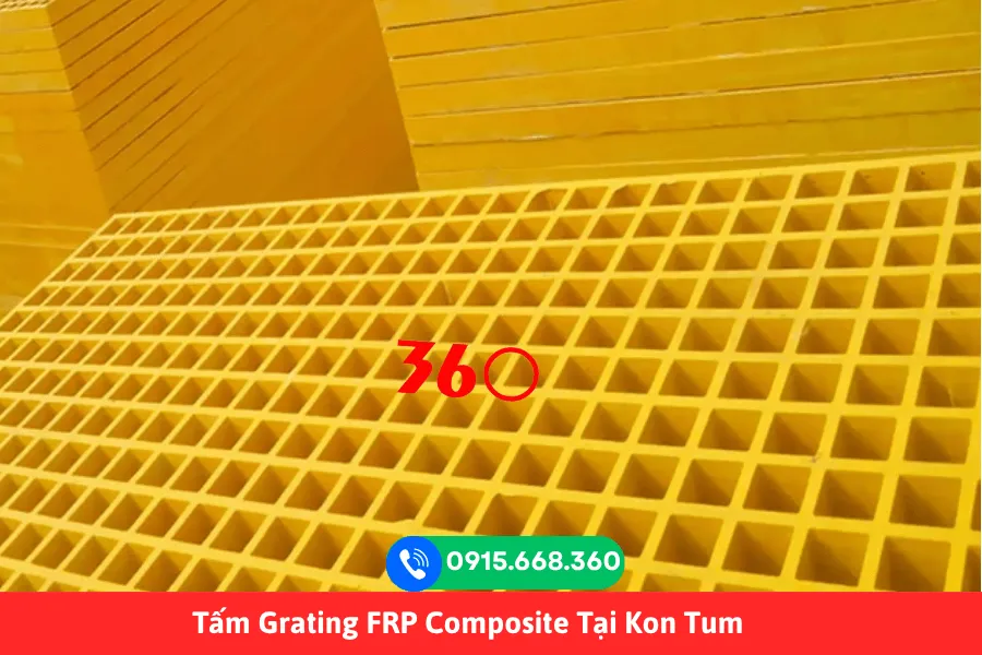 Tấm grating frp composite tại Kon Tum