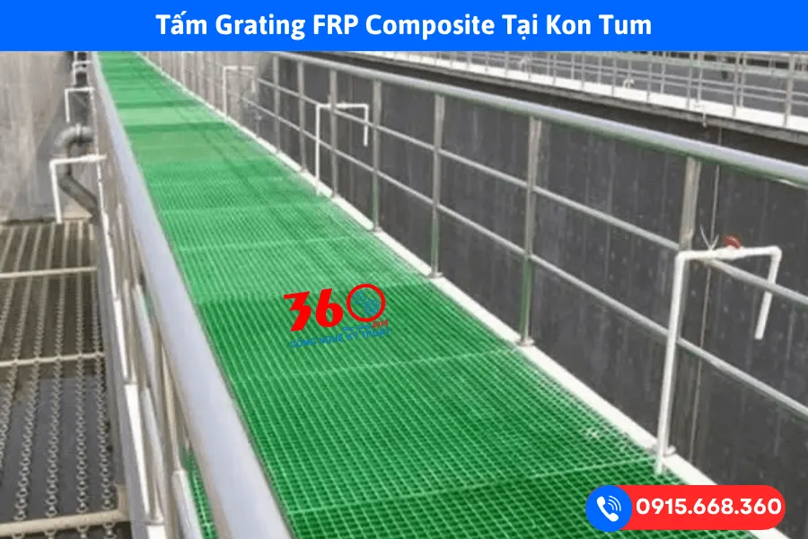 Tấm grating frp composite tại Kon Tum