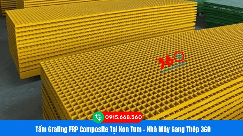 Tấm grating frp composite tại Kon Tum