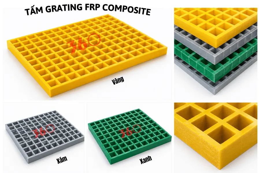 Tấm grating frp composite tại Quảng Bình