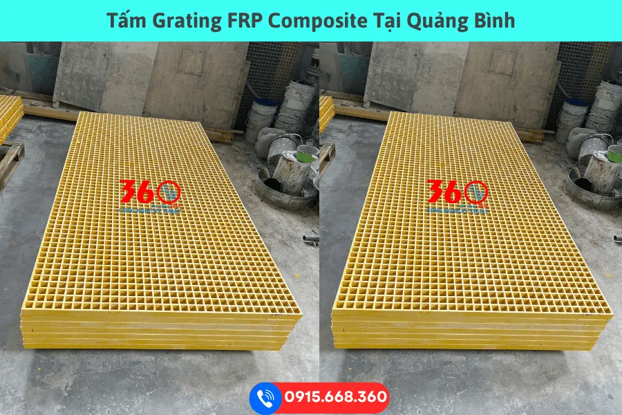 Tấm grating frp composite tại Quảng Bình