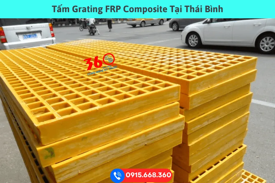 Tấm grating frp composite tại Thái Bình