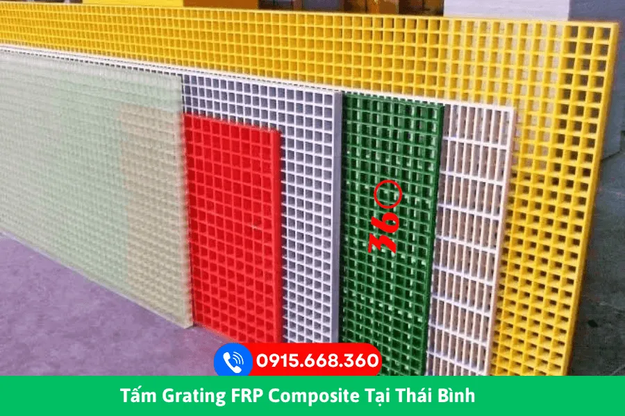 Tấm grating frp composite tại Thái Bình