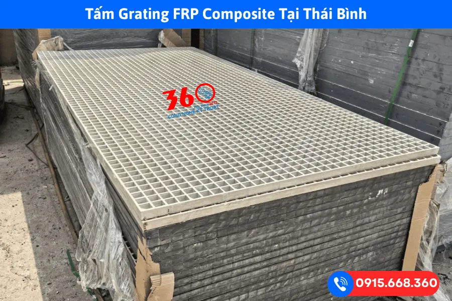 Tấm grating frp composite tại Thái Bình