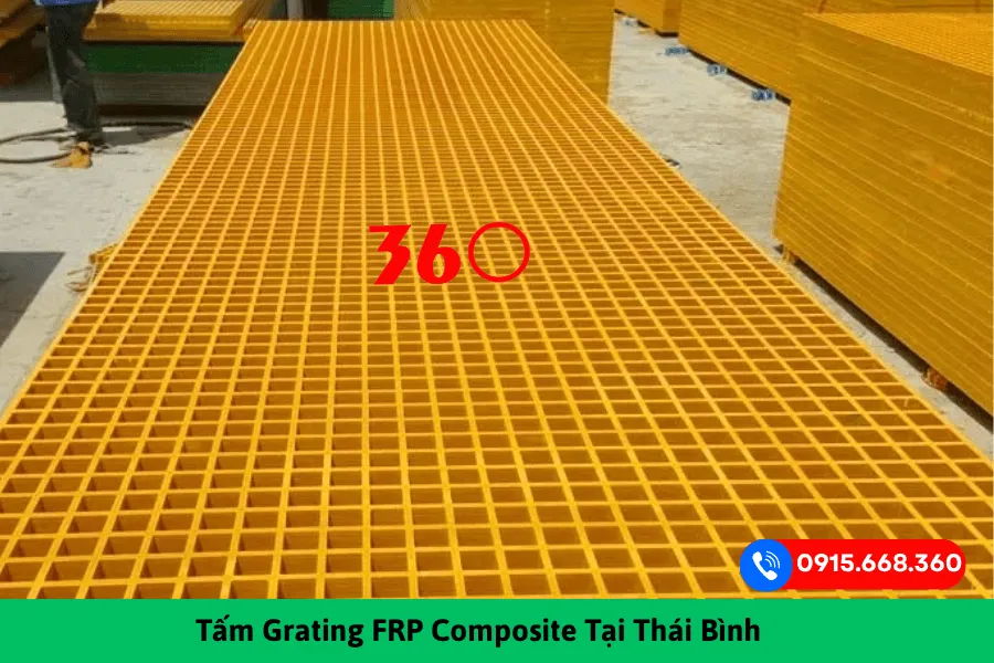 Tấm grating frp composite tại Thái Bình