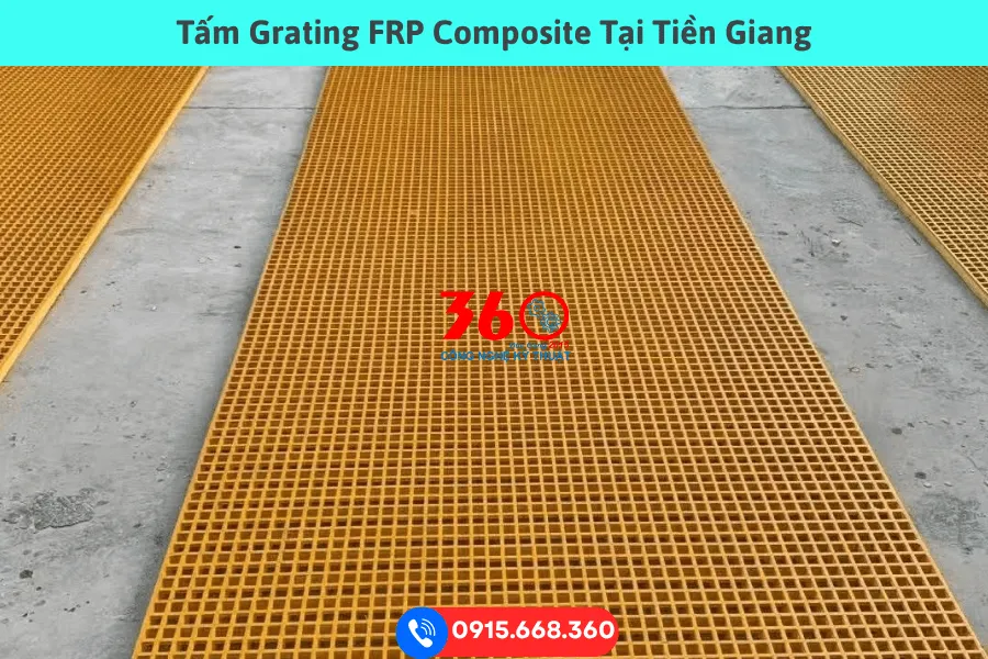 Tấm grating frp composite tại Tiền Giang
