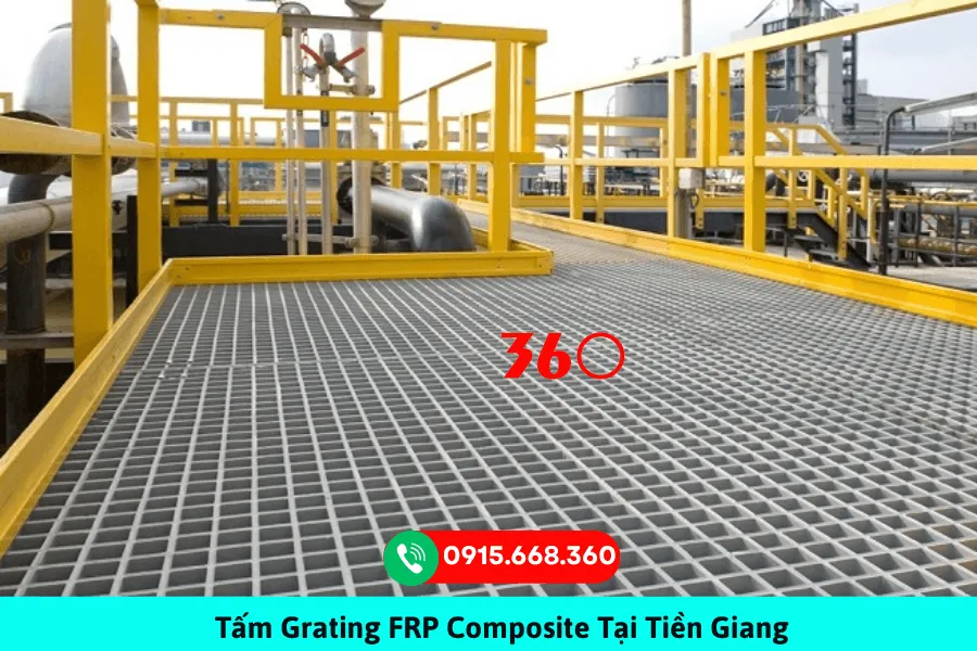 Tấm grating frp composite tại Tiền Giang