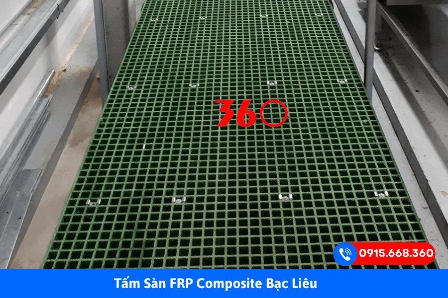 Tấm sàn frp composite Bạc Liêu