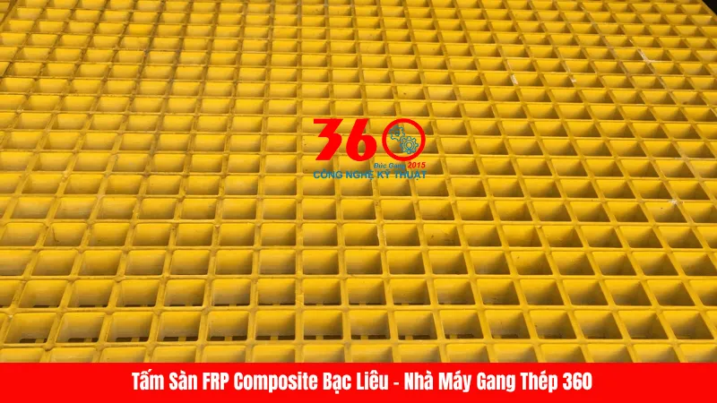 Tấm sàn frp composite Bạc Liêu