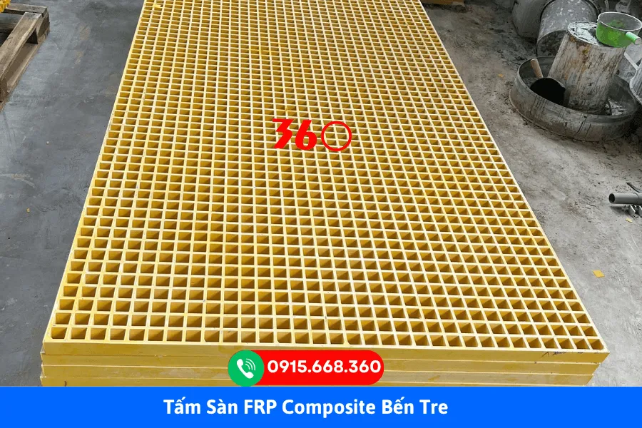 Tấm sàn frp composite Bến Tre