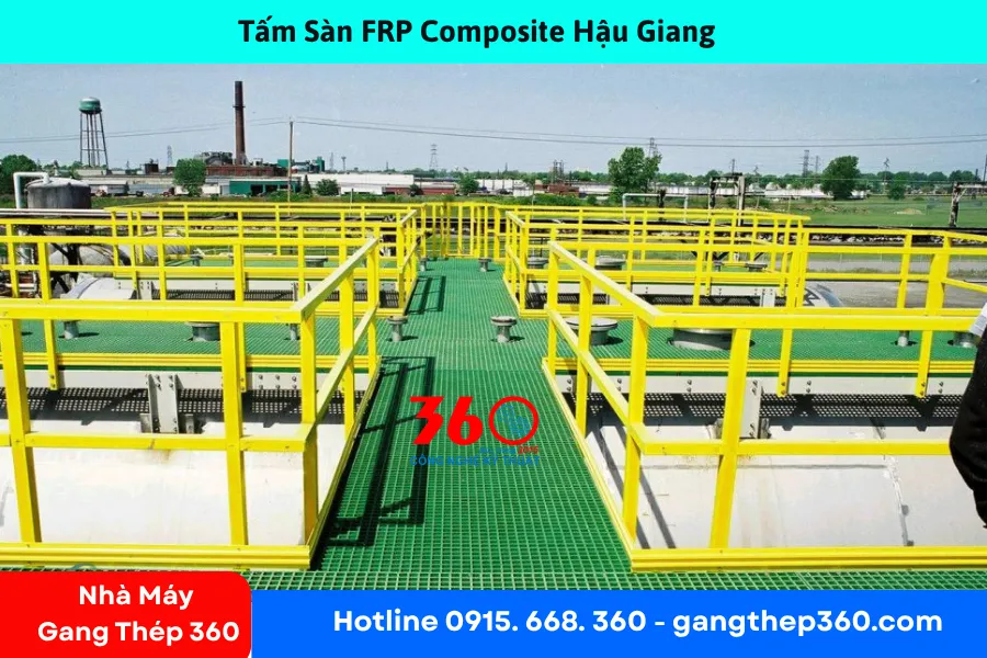 Tấm sàn frp composite Hậu Giang