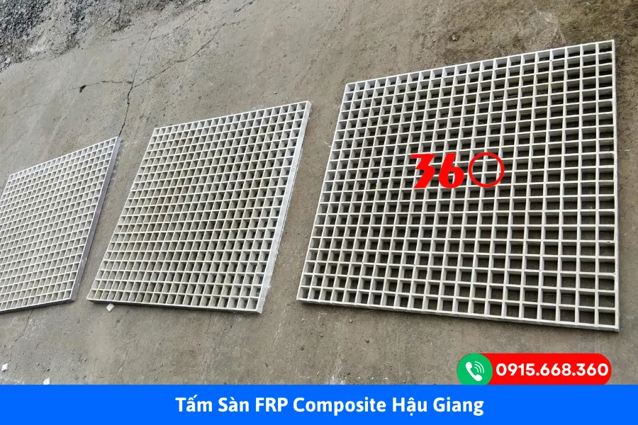 Tấm sàn frp composite Hậu Giang