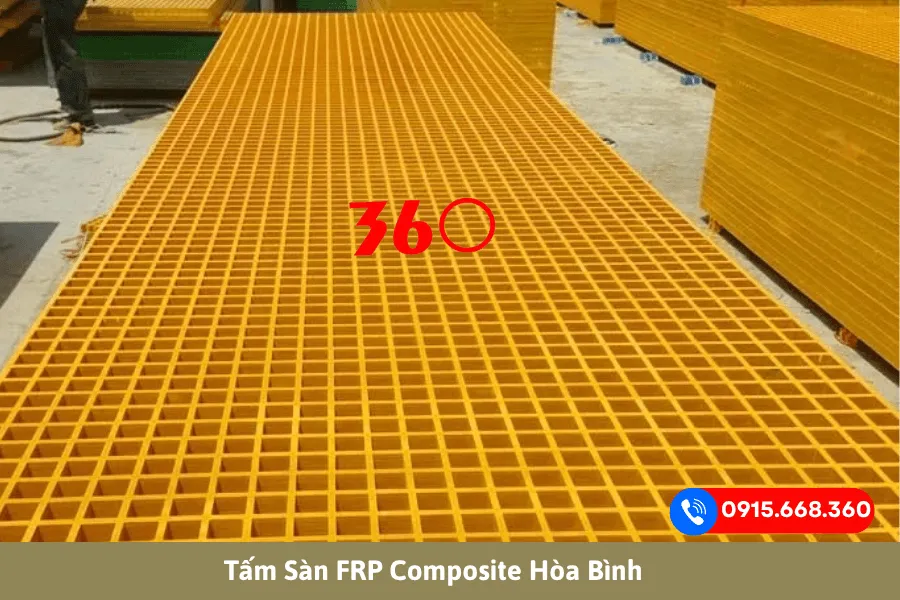 Tấm sàn frp composite Hòa Bình