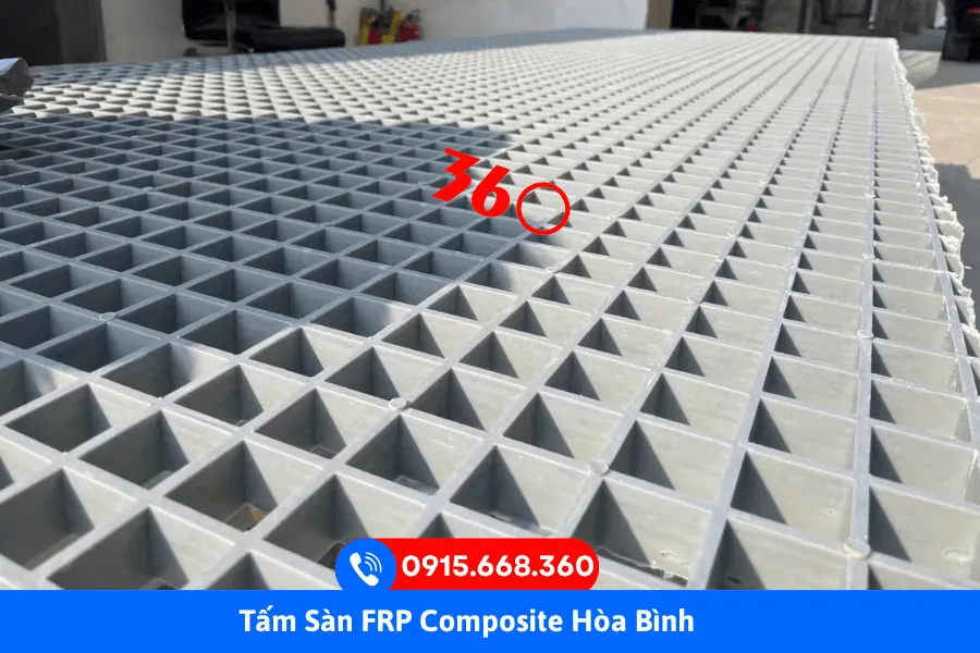 Tấm sàn frp composite Hòa Bình