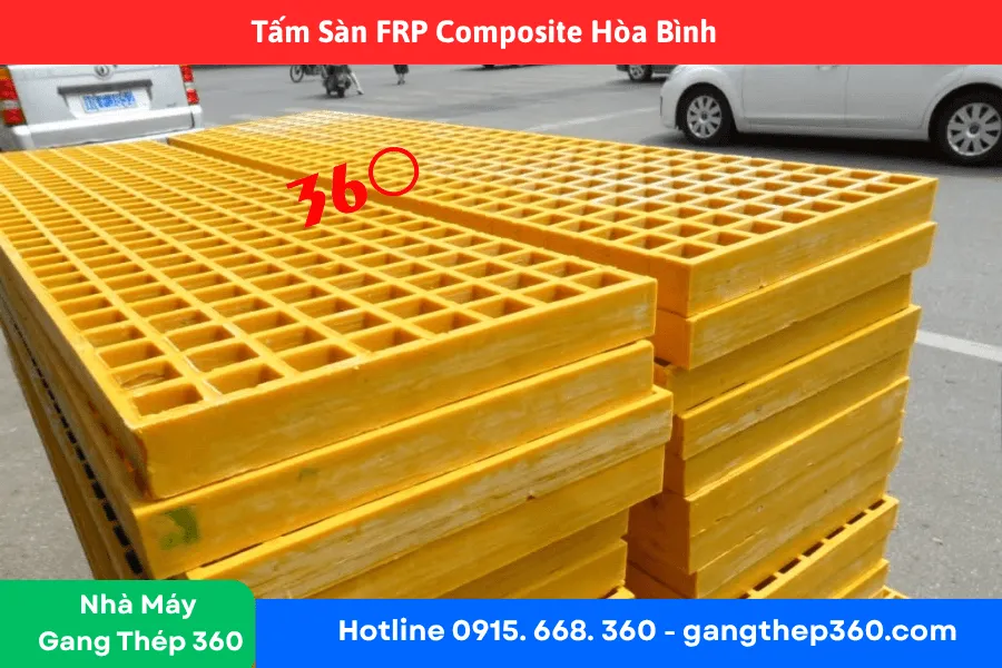 Tấm sàn frp composite Hòa Bình
