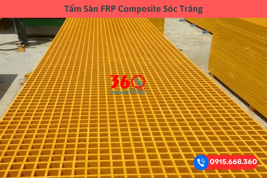 Tấm sàn frp composite Sóc Trăng