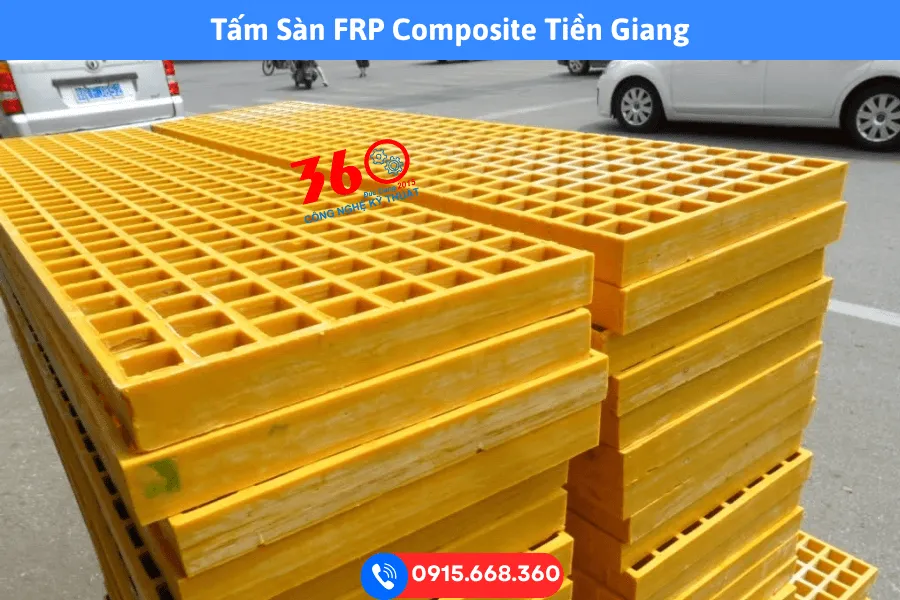 Tấm sàn frp composite Tiền Giang